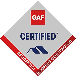 GAF Certified residential roofing contractor