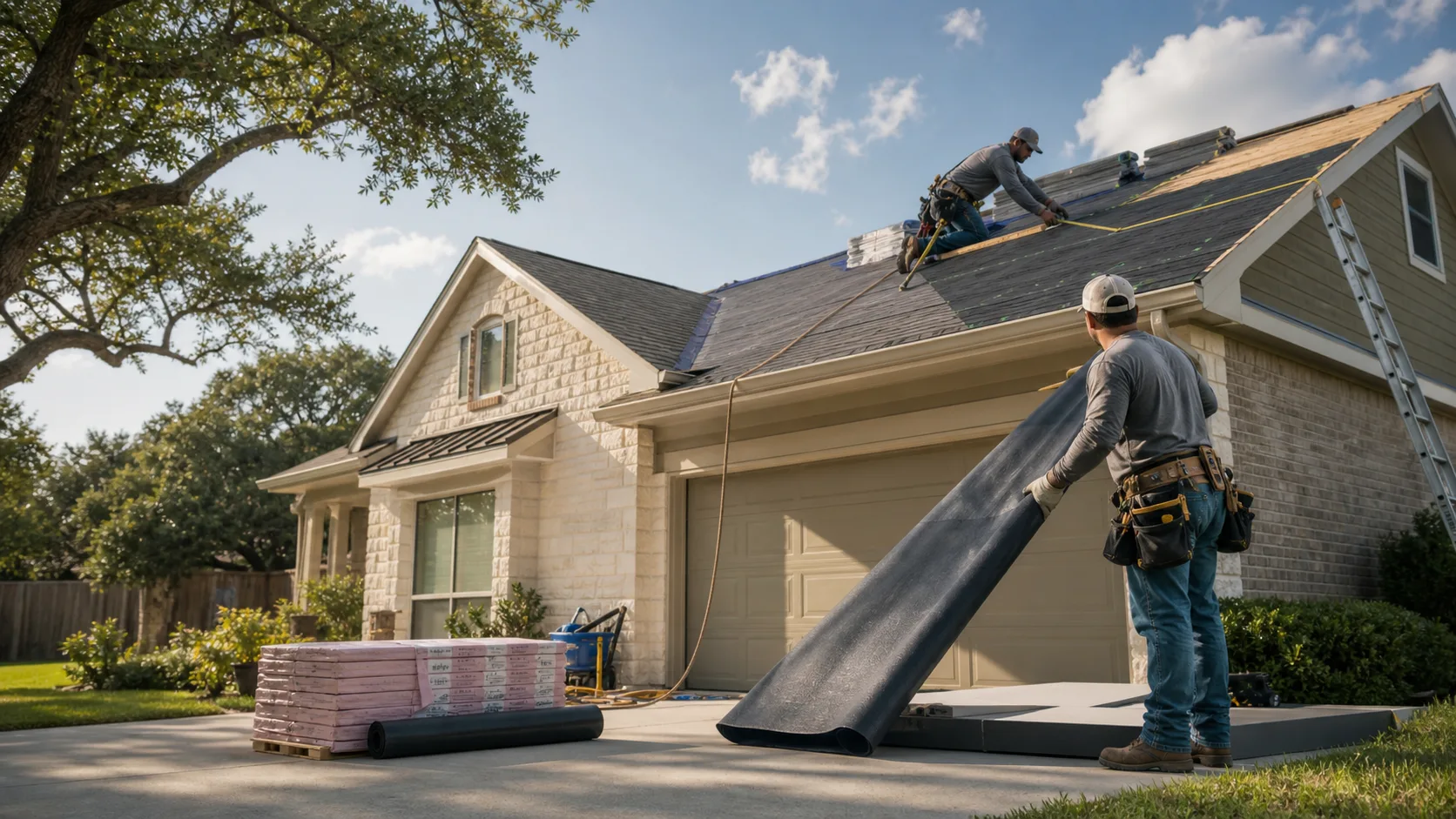 Kyle, Texas roofing service area
